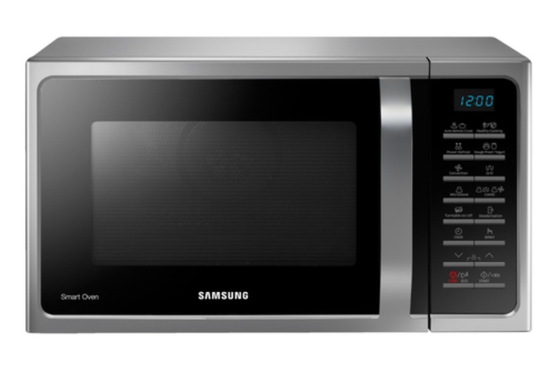 SAMSUNG Forno a microonde Samsung MC28H5015CS capienza 28 lt 900 W funzione crisp silver